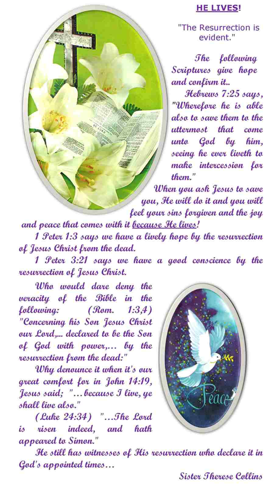 Easter Message 2012